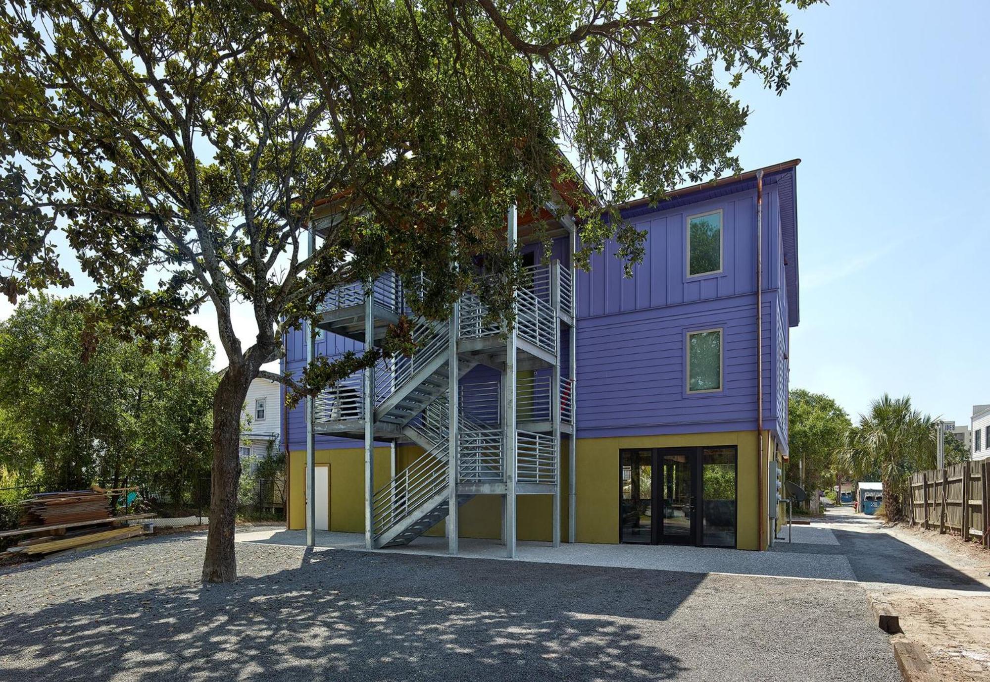 Folly Vacation Perfect Purple Palace Apt C Folly Beach Eksteriør billede